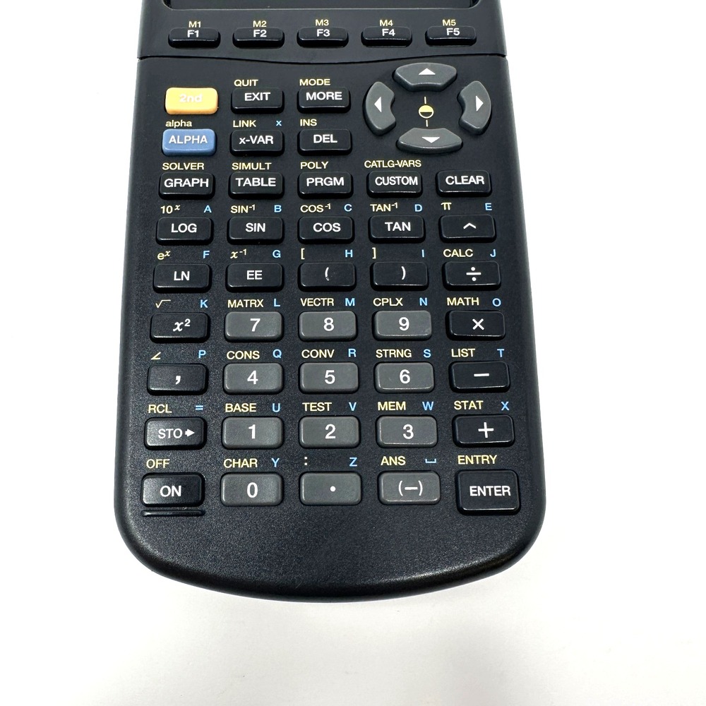 Texas Instruments TI-86 Graphing Calculator Tested Working Display Line Issue - Picture 12 of 16